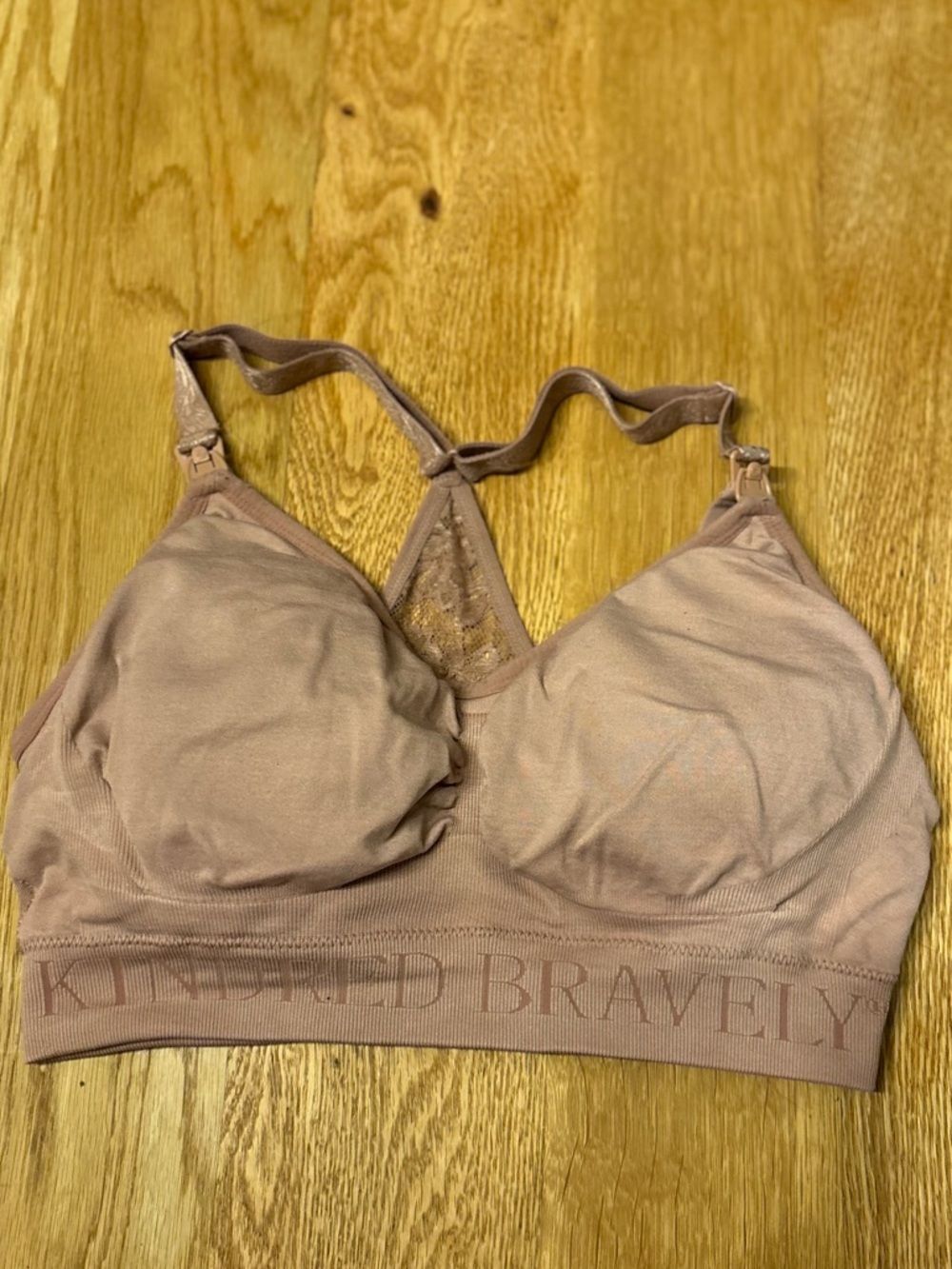 Kindred Bravely Dusty Mauve Nursing Bralette